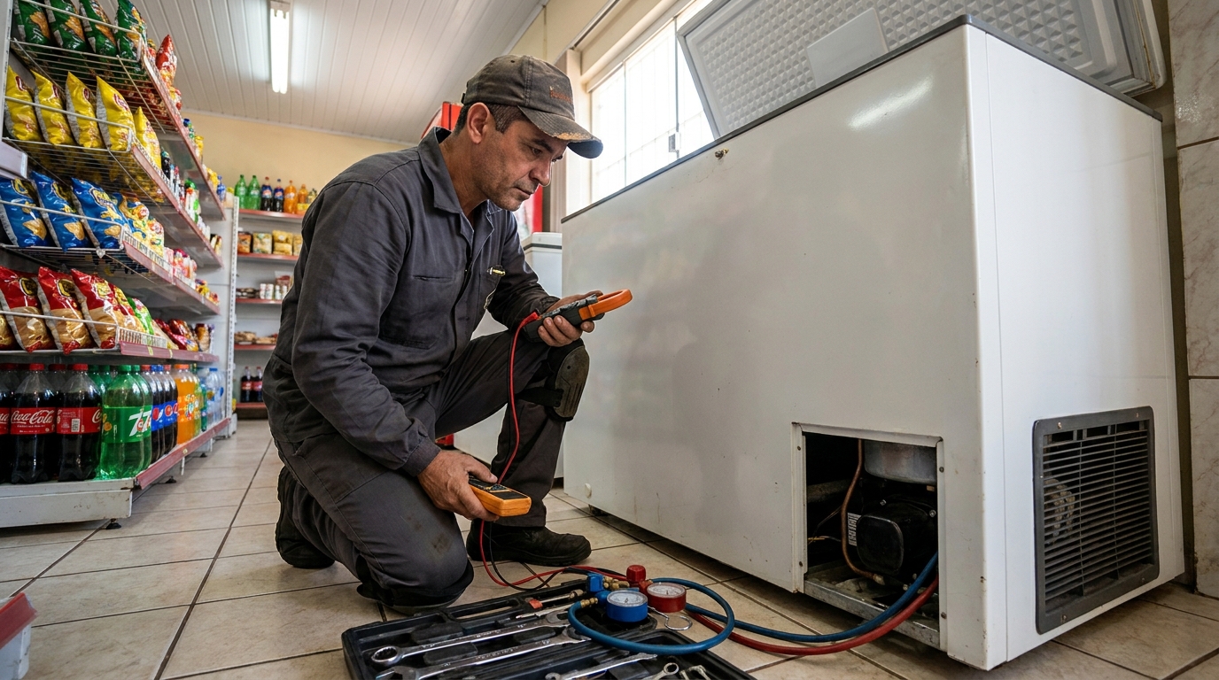 Recuperação de Refrigeração em Marília‑SP